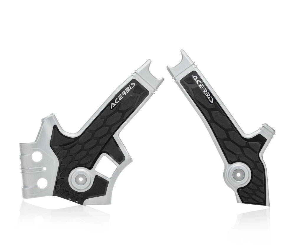 X-Grip Frame Guard for Acerbis (Gray/Black) - Part No. 2801931019
