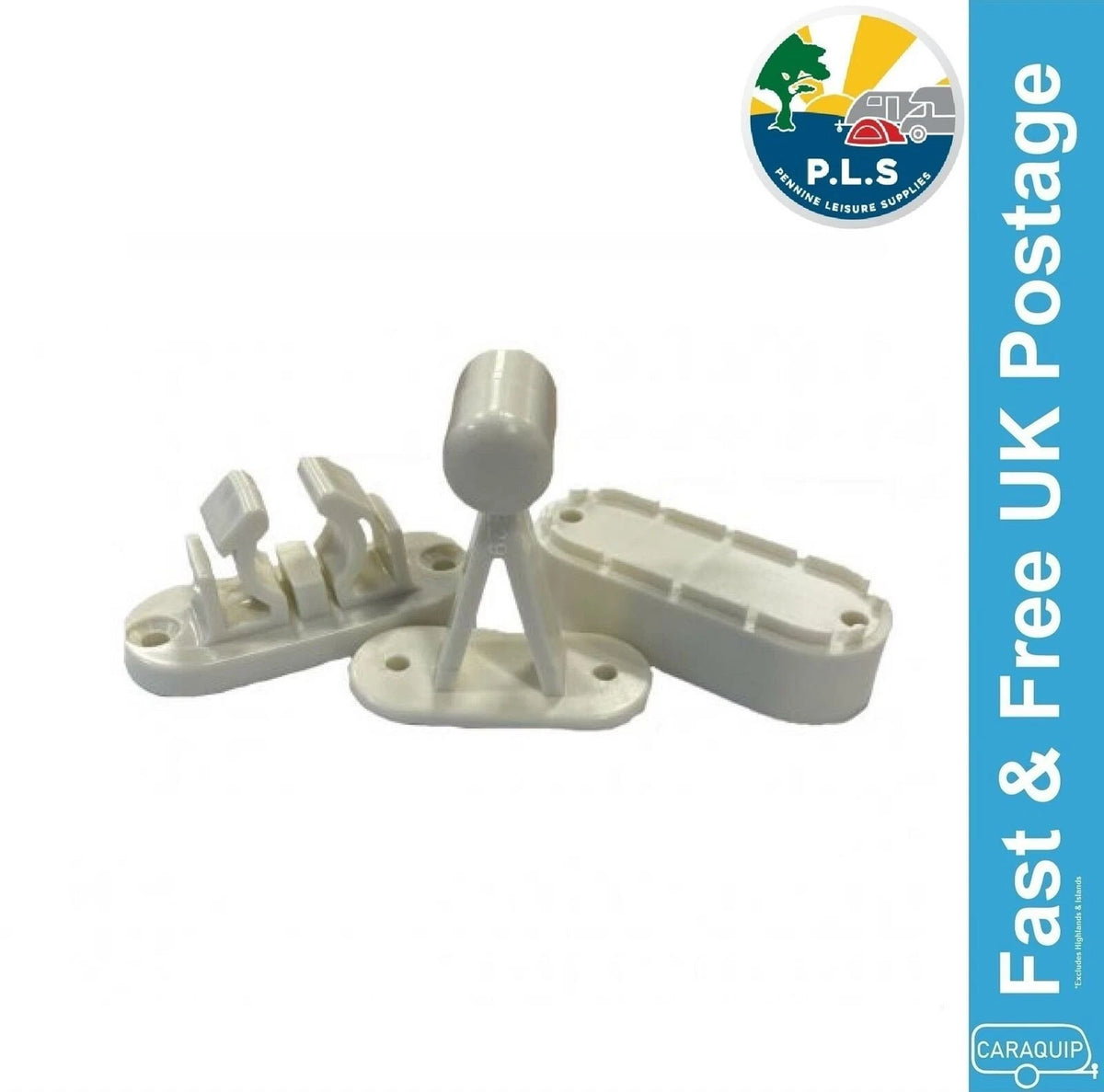 2X Door Catch Snap Clip Retainer for VW Campervan (75-93mm) 86003