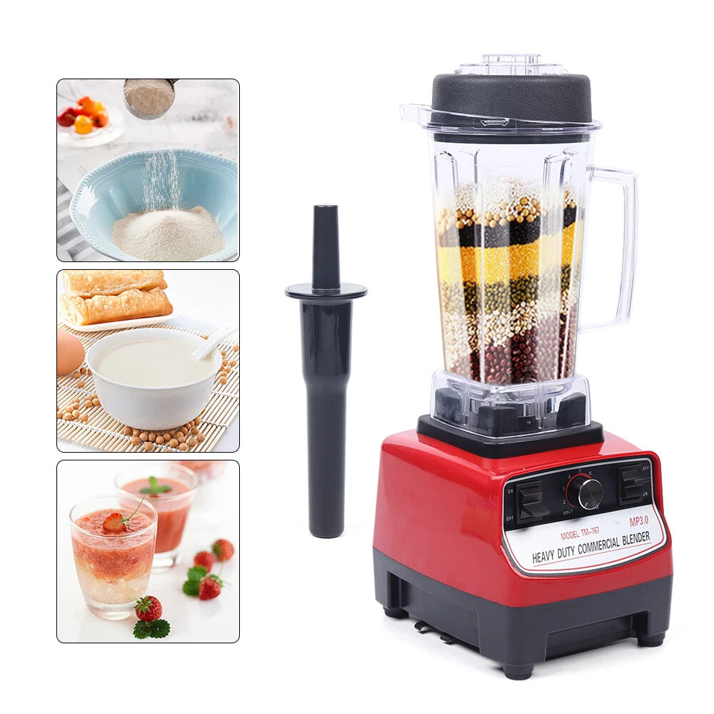 1500W Professional Blender for Commercial Use (Industrial)