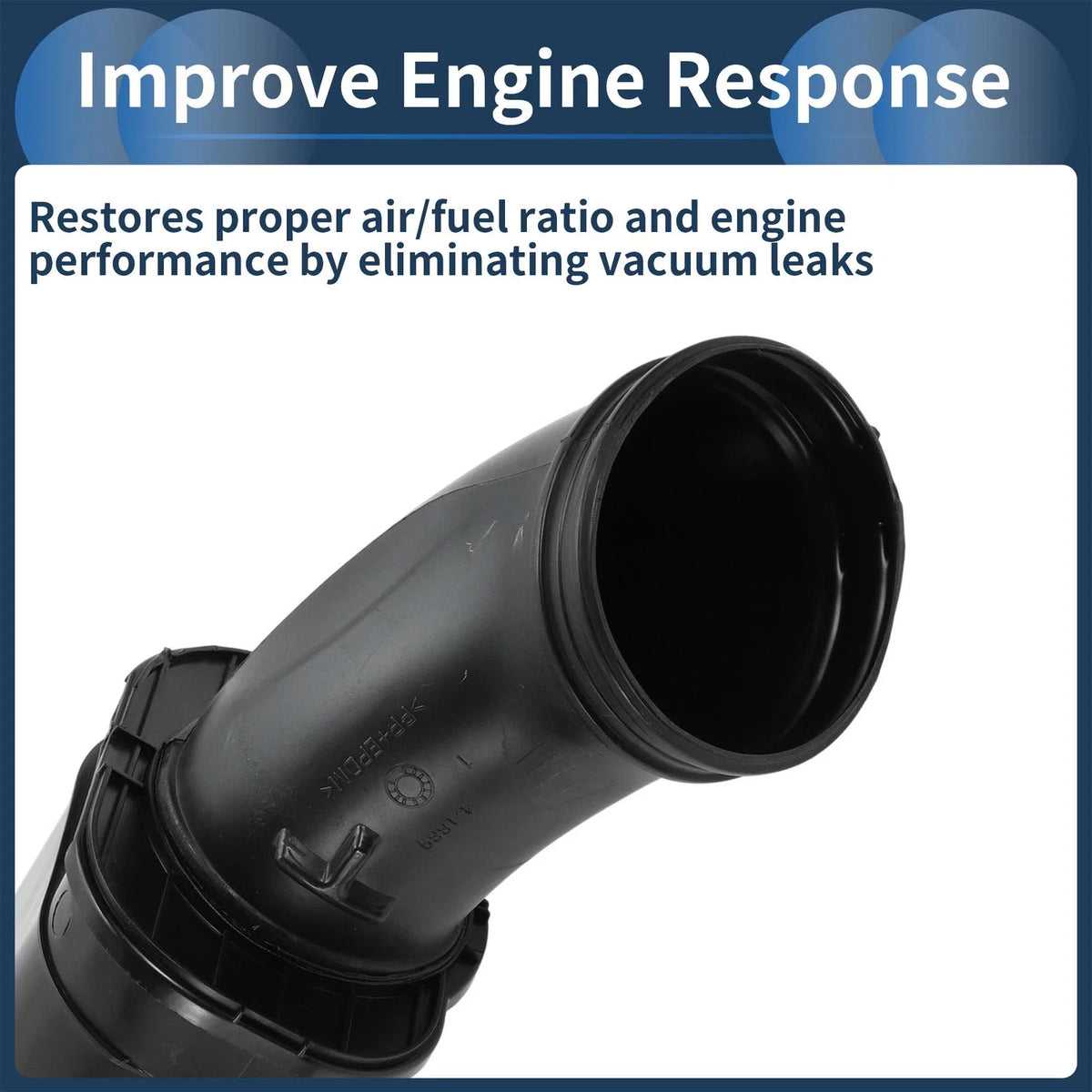Engine Air Intake Hose for BMW F10 Series 528i (2012–2016) No. 13717612094 Rubber