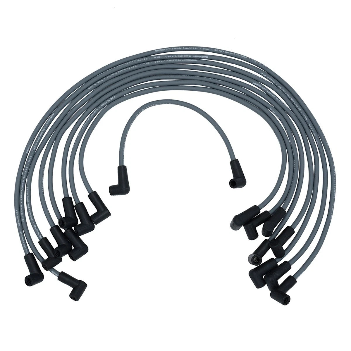Set of 4 Spark Plug Wires for Chevy Express Van/Suburban (1987–1996) 924-1393, 618V, 6718012