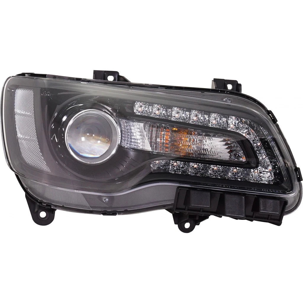 Headlight Assembly for Chrysler 300 (2018–2021) | Halogen | LLX-CH2503331C-CL360A70, CH2503331