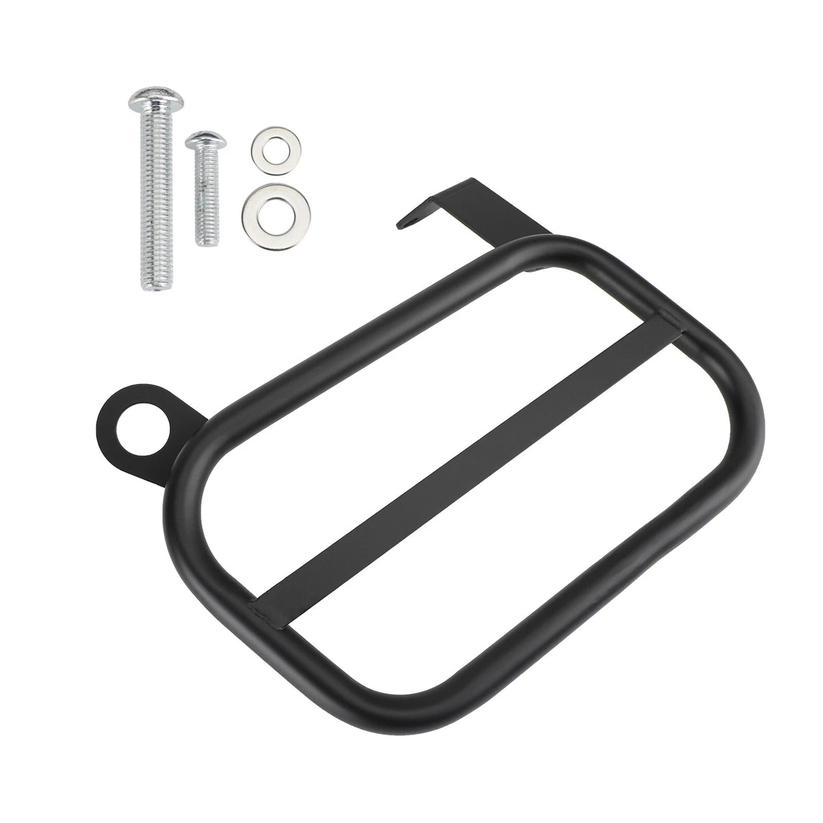 Left Black Saddlebag Support Mounting Bracket for BMW R9T (2014–2022) M502-057-Left