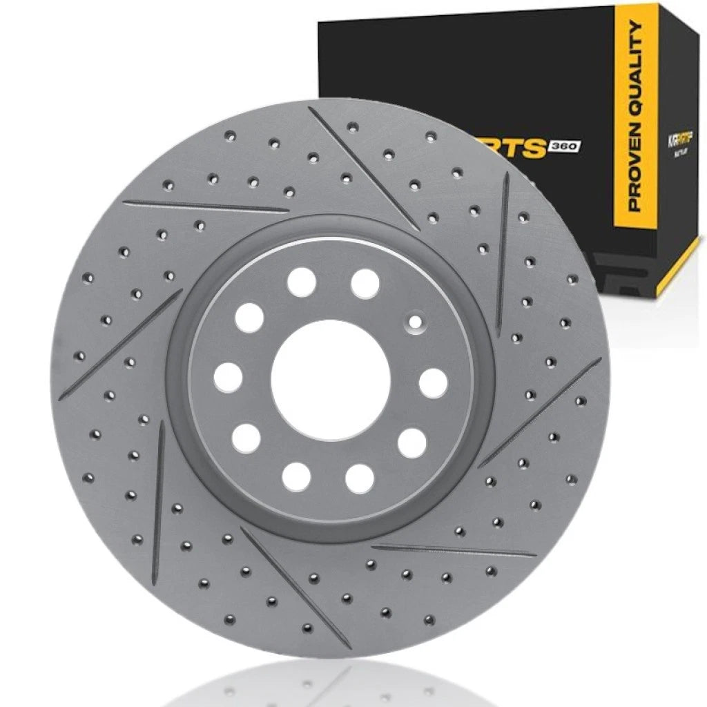 Front Brake Rotor for Volkswagen Eos (2007–2016) ALX-PAU-DF-830-74053R-CLA7