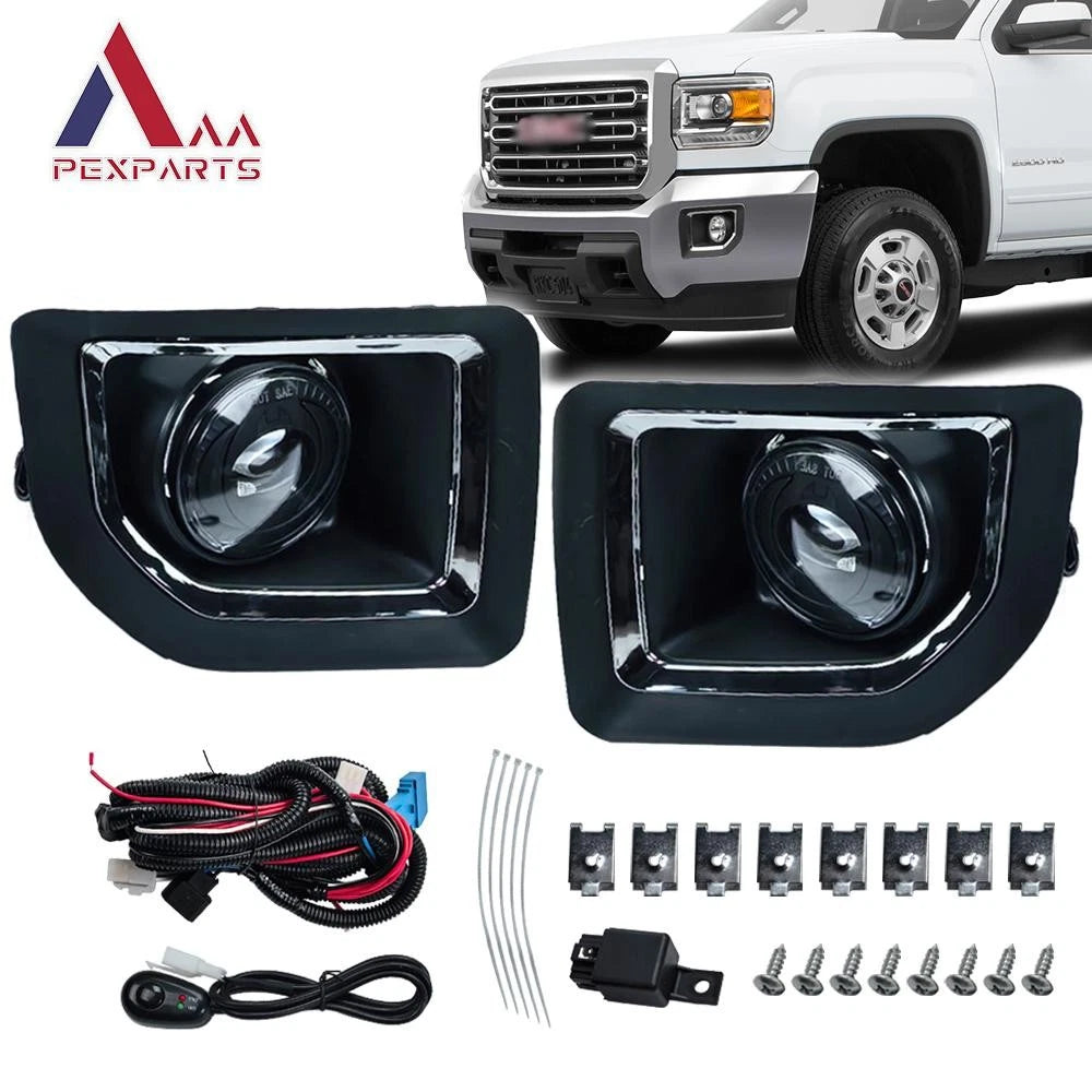 LED Fog Lights for GMC Sierra 2500HD 3500HD (2015–2019) 23178897 23178898