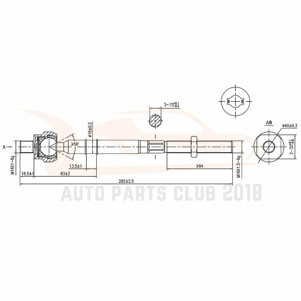 Set of 8 Control Arms Tie Rods Sway Bars for Nissan Murano (2003–2004)