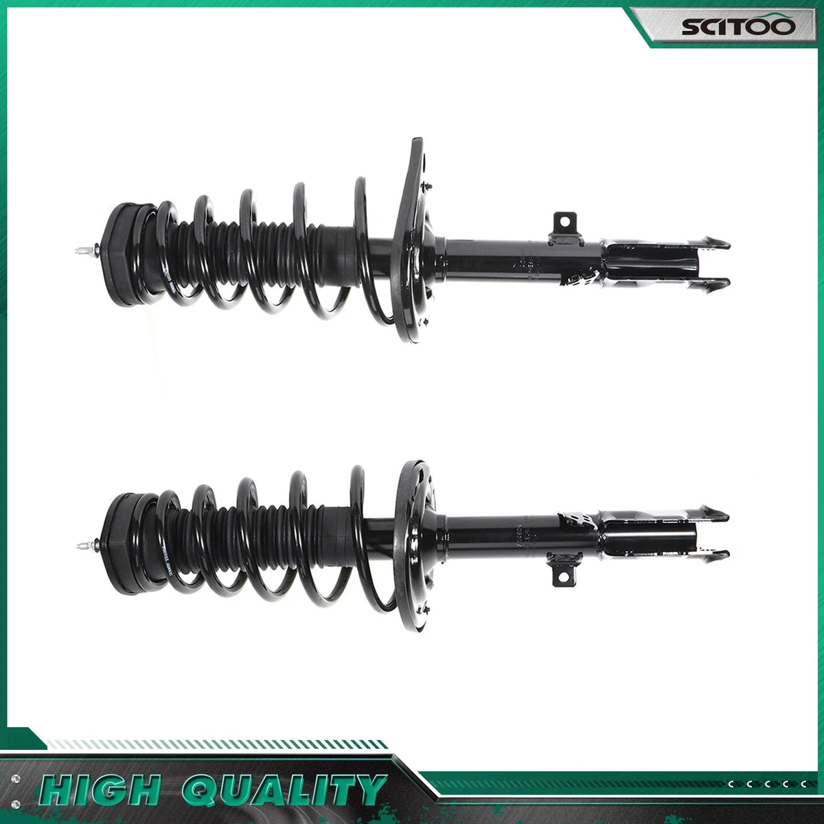 Rear Complete Strut Shocks Coil Springs for Toyota Camry 2012–2017