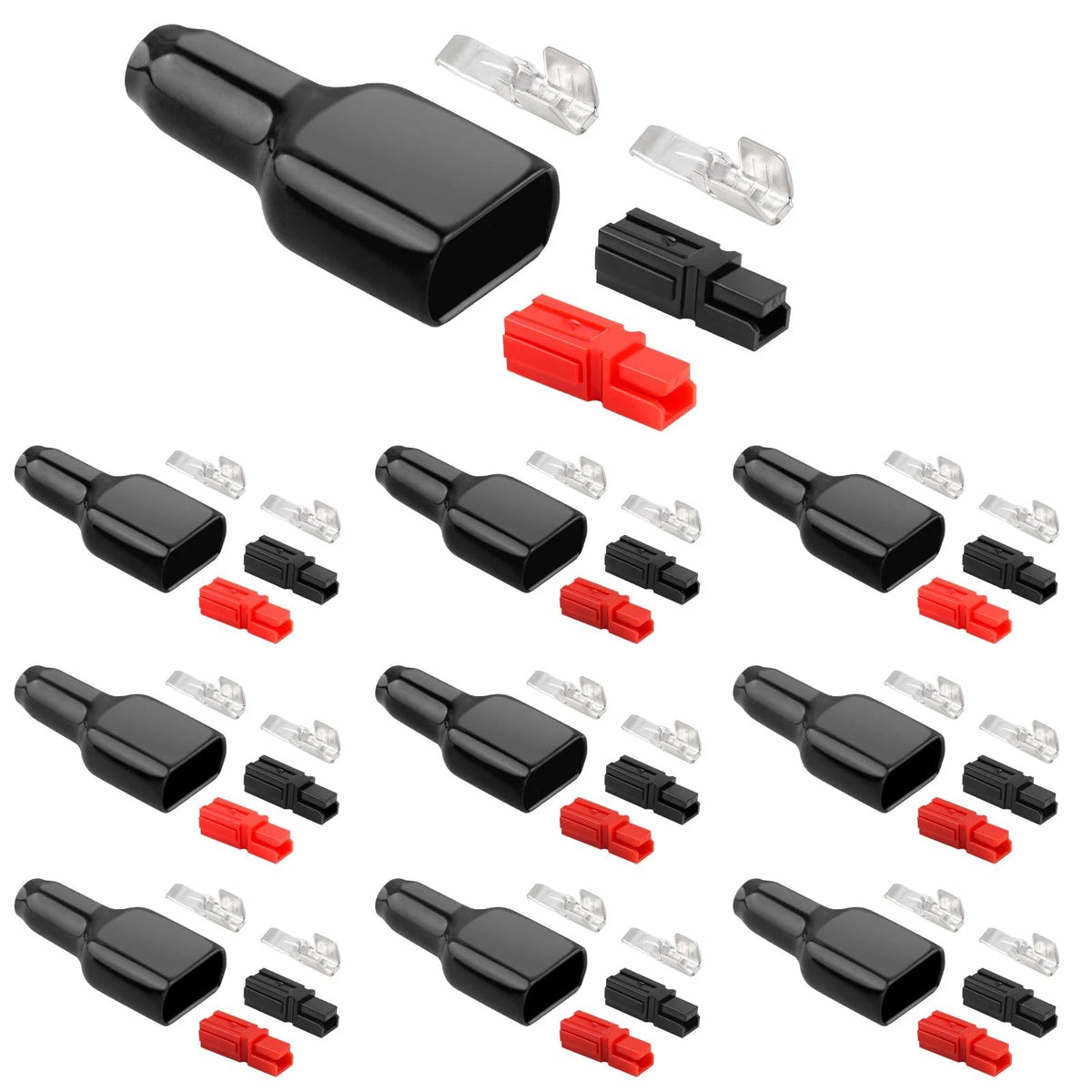 10 Pairs 45Amp Power Connectors Kit for Quick Disconnect (600V)
