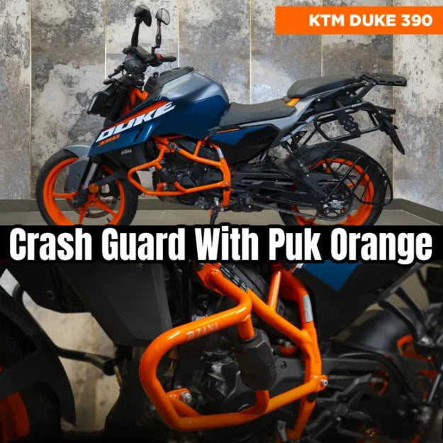 Crash Guard with Slider for KTM Duke 390 (GEN 3)