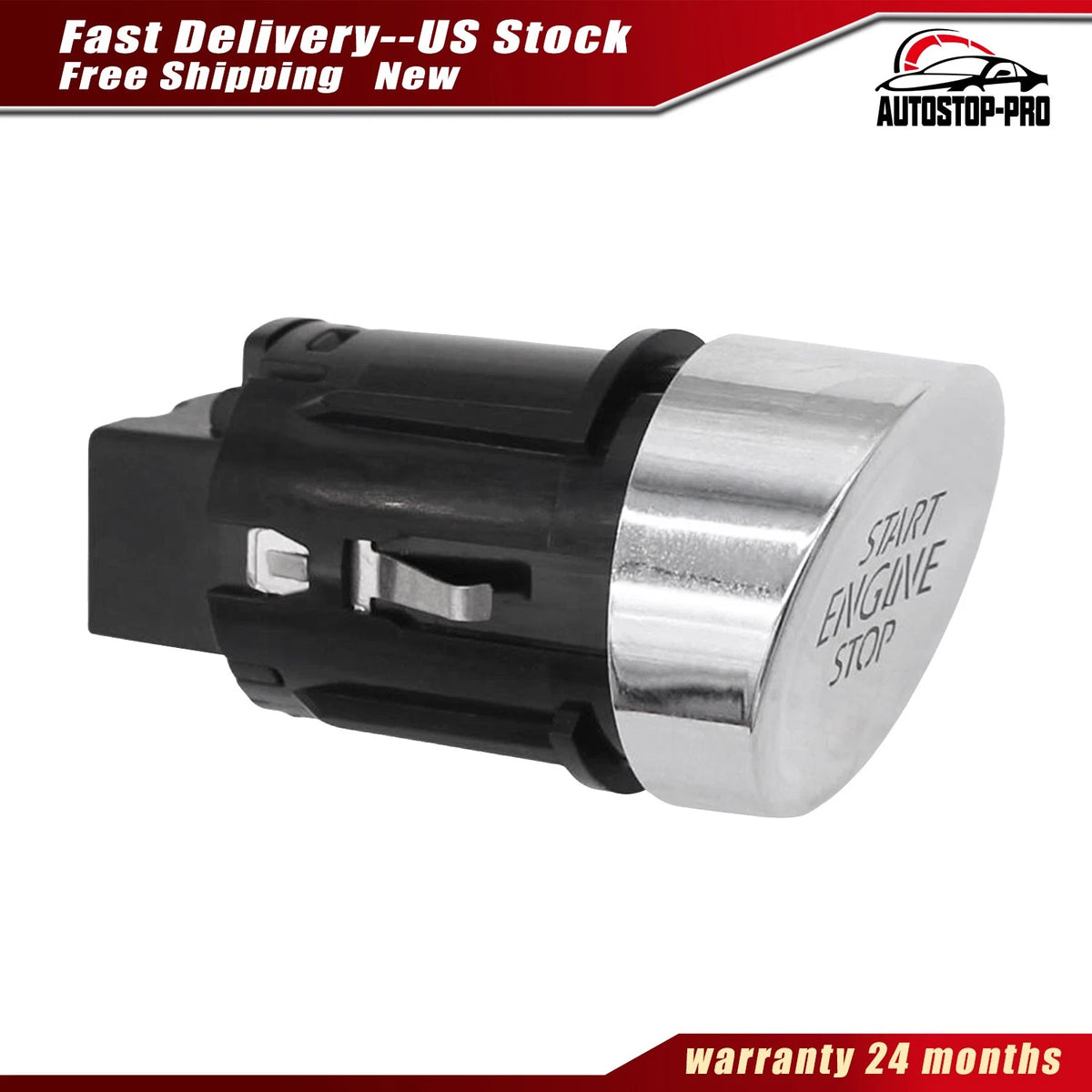 Engine Ignition Start-Stop Switch Button for VW Passat (2010–2015) 56D959839A, 56D959839