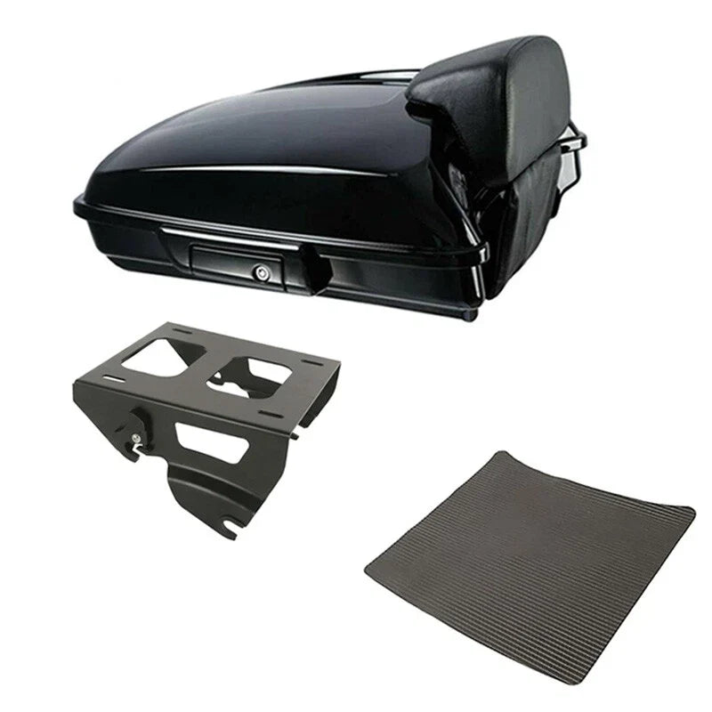 Razor Trunk Backrest Solo Mount Rack for Harley Touring Street Glide (2014–2026)