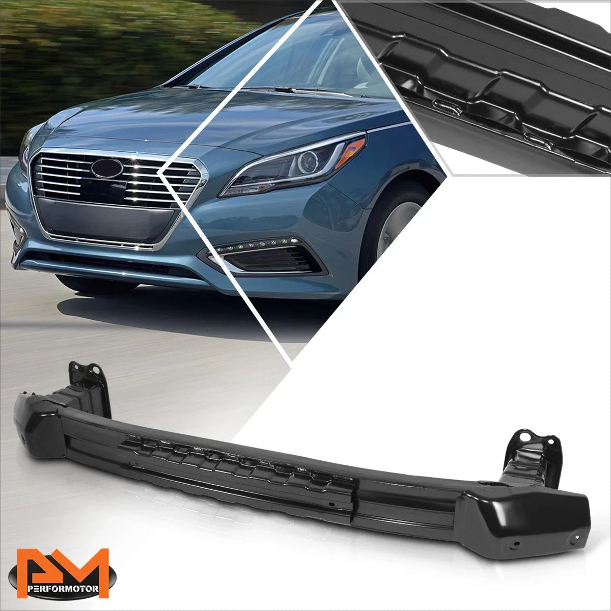 Front Bumper Reinforcement Impact Absorber Bar for Hyundai Sonata (2015–2017)