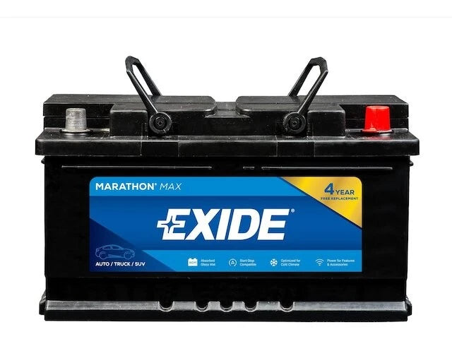 Exide 64734CZJV Battery for Chrysler 200 (2015–2017)