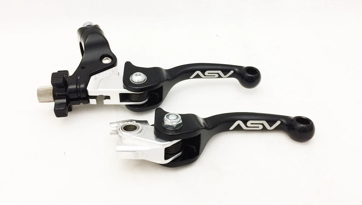ASV F3 Shorty Front Brake Clutch Perch Levers for Honda CRF 450R 450RX (2017–2023)