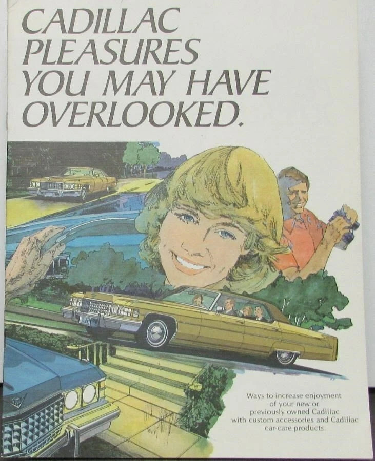 Color Sales Brochure for Cadillac (1974)