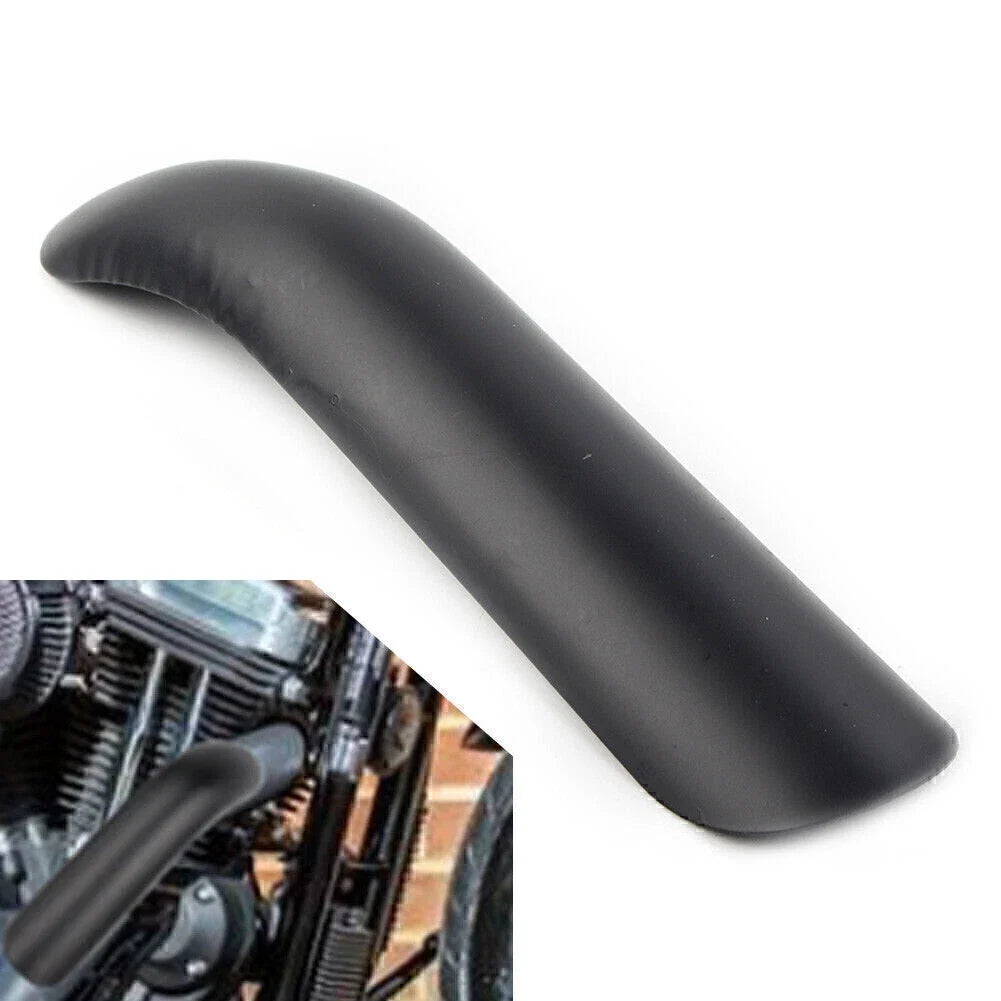 Curved Exhaust Muffler Pipe Heat Shield for