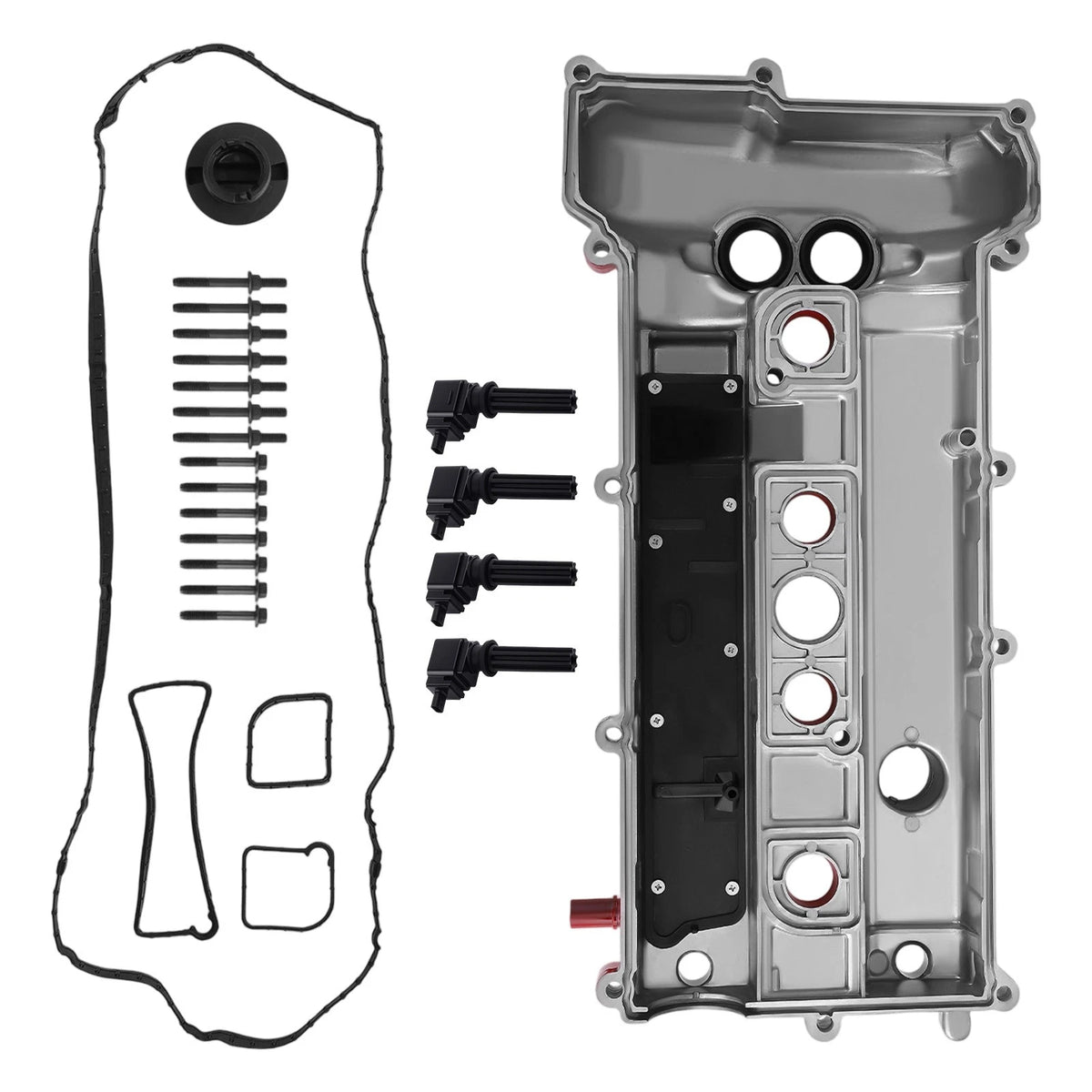 Engine Valve Cover + Coil Set for Ford Mustang Escape 2.0L (2013–2020) HQL379
