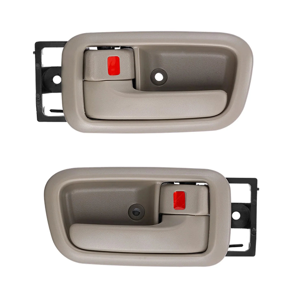 Set of 2 Front Interior Door Handles & Trim for Toyota Tundra (2000–2003)