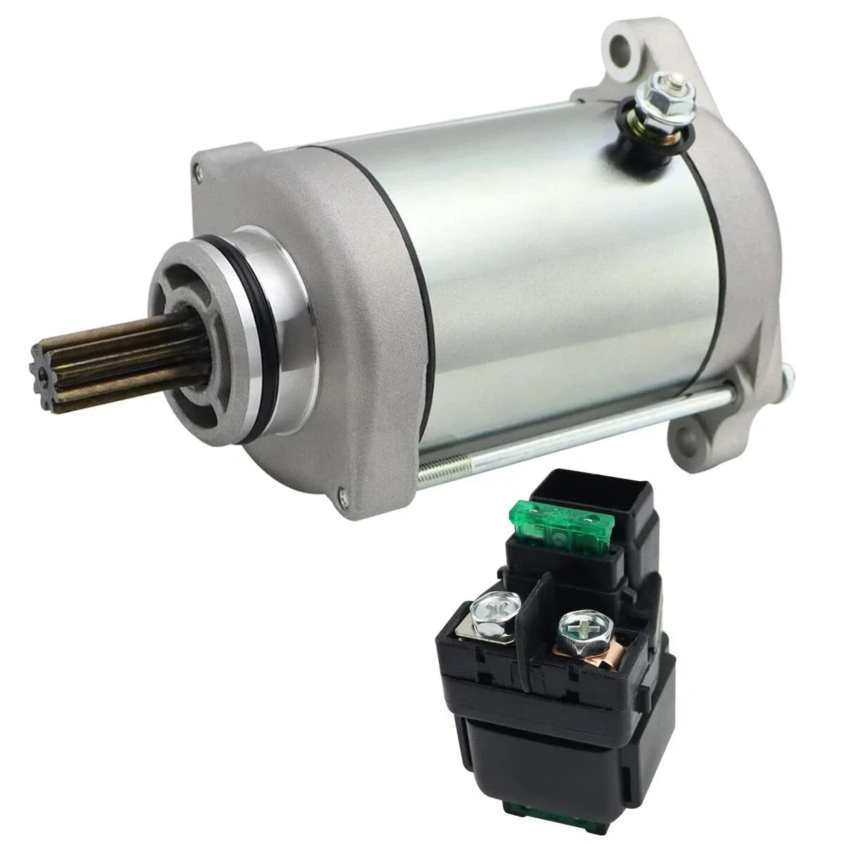 Starter for Suzuki LT-F500F 4x4 (1998–2002) with Relay