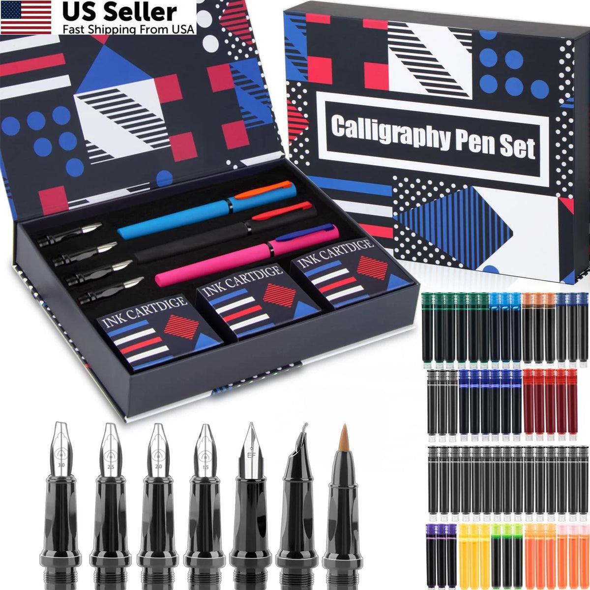 Calligraphy Pen Set for Fountain Pens (1 Count)