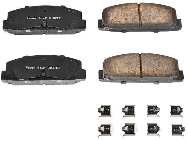 Rear Brake Pad Set for Mazda Protege Mazdaspeed (2003) WG755HT