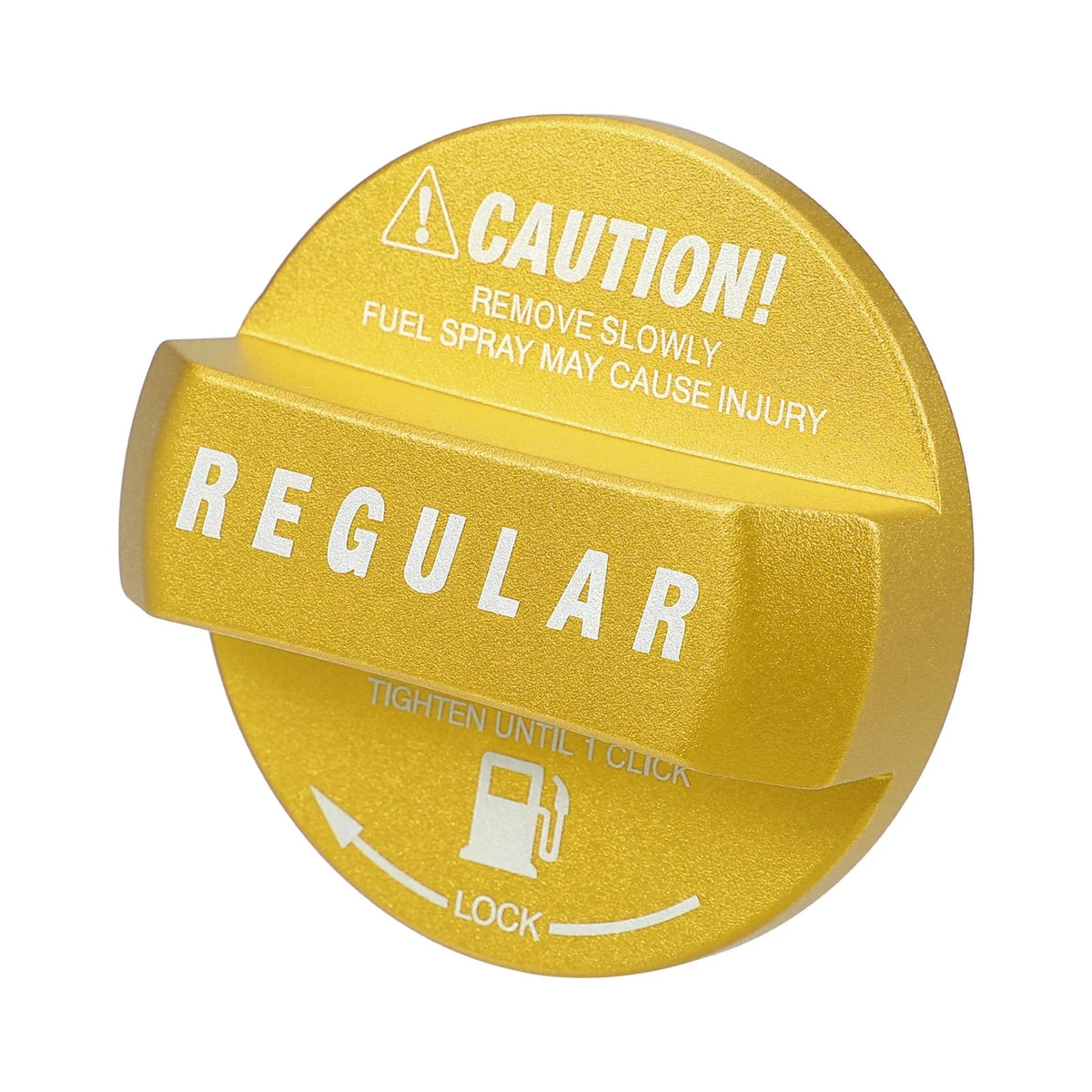 Fuel Tank Cap Cover for Toyota Gold Tone