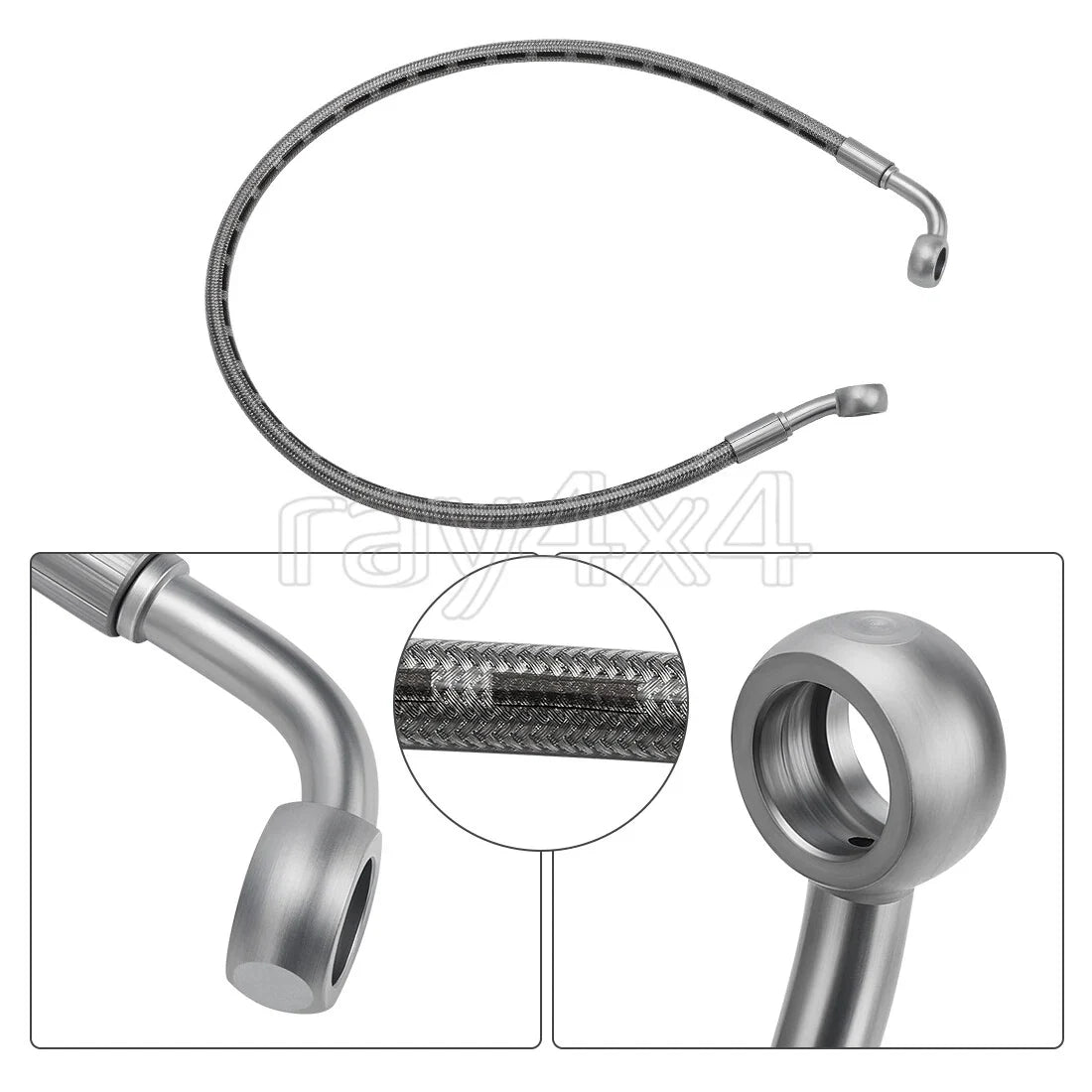 Front Left Brake Line for Polaris Ranger 500 570 ETX EV Crew 570-4 (2015–2021)
