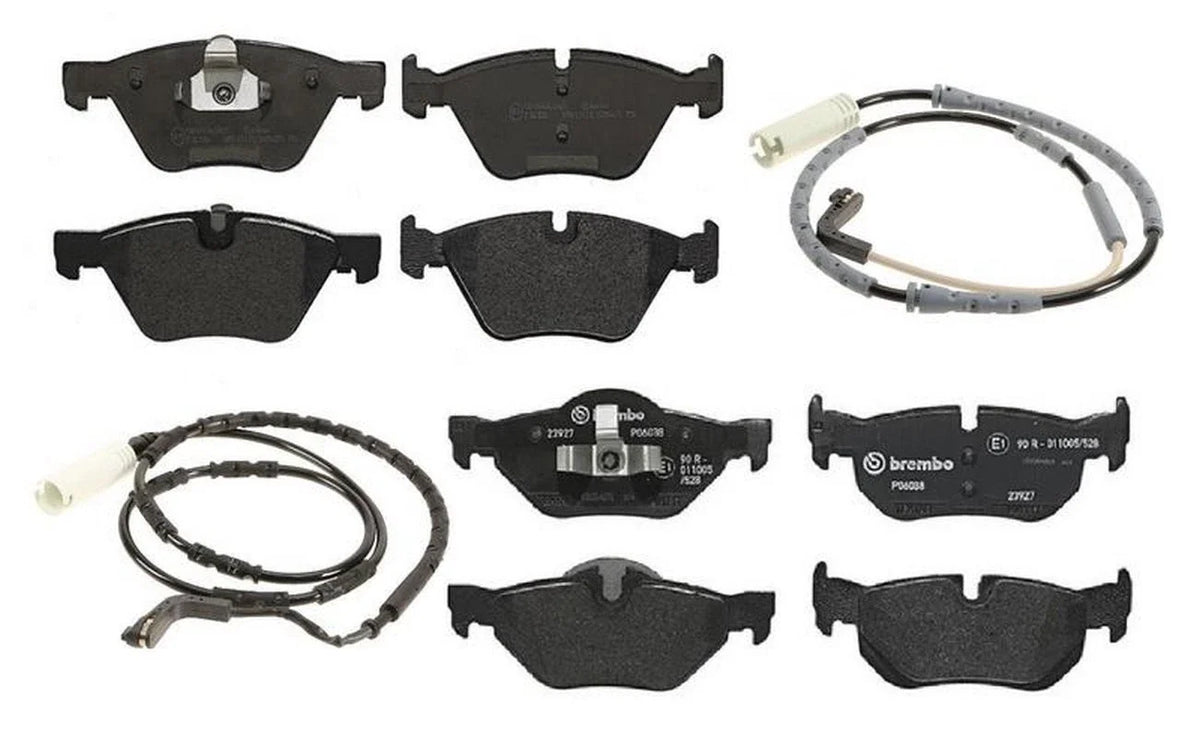 Brembo Brake Pads Sensors Kit for BMW E90 E91 E92 325xi 328xi (2006–2013)