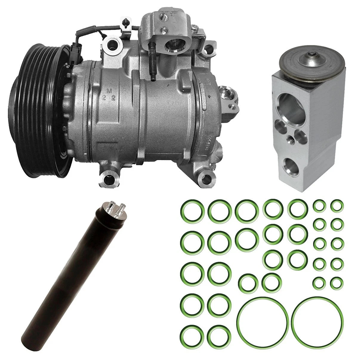 A/C Compressor with Clutch for Honda Accord (2013–2017) 9642172