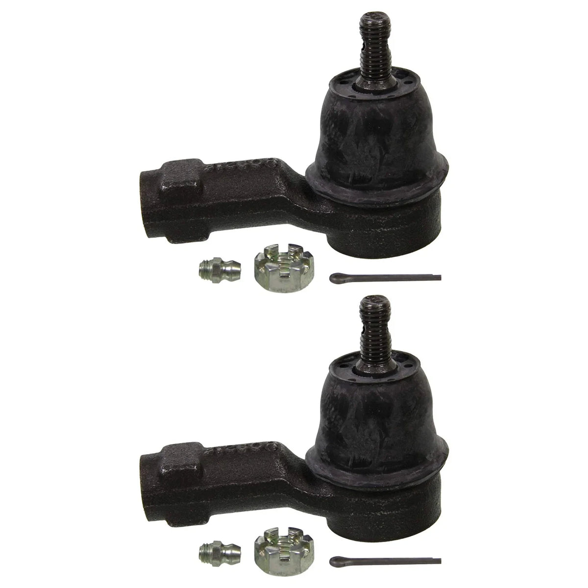 Set of 2 Front Outer Steering Tie Rod Ends for Ford Focus (2006–2007)