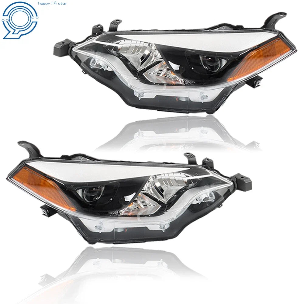 Set of 2 Headlights for Toyota Corolla (2014–2016) Left+Right