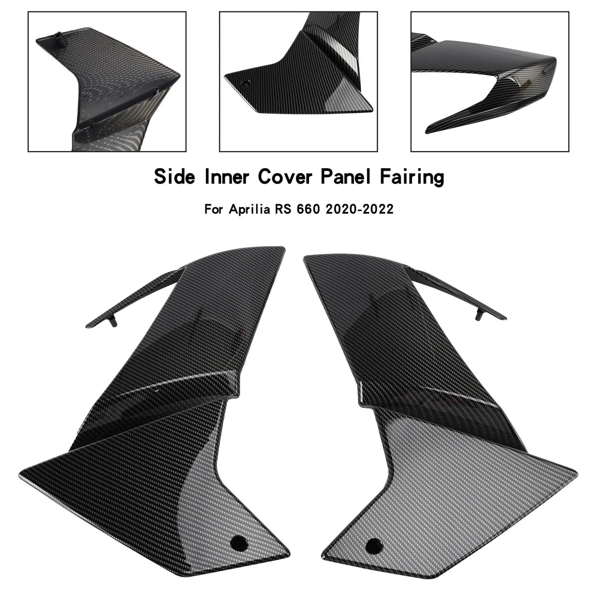 Carbon Side Frame Cover Panel Fairing Cowl for Aprilia RS 660 (2020–2024)