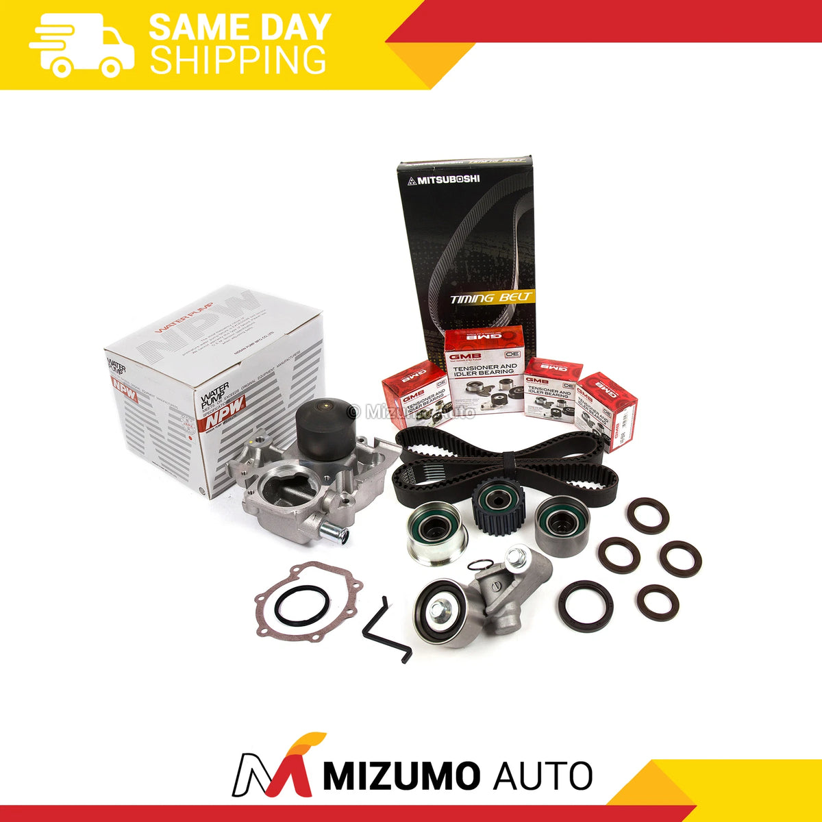 Timing Belt Kit with Water Pump for Subaru Impreza Forester Outback (2006–2012)