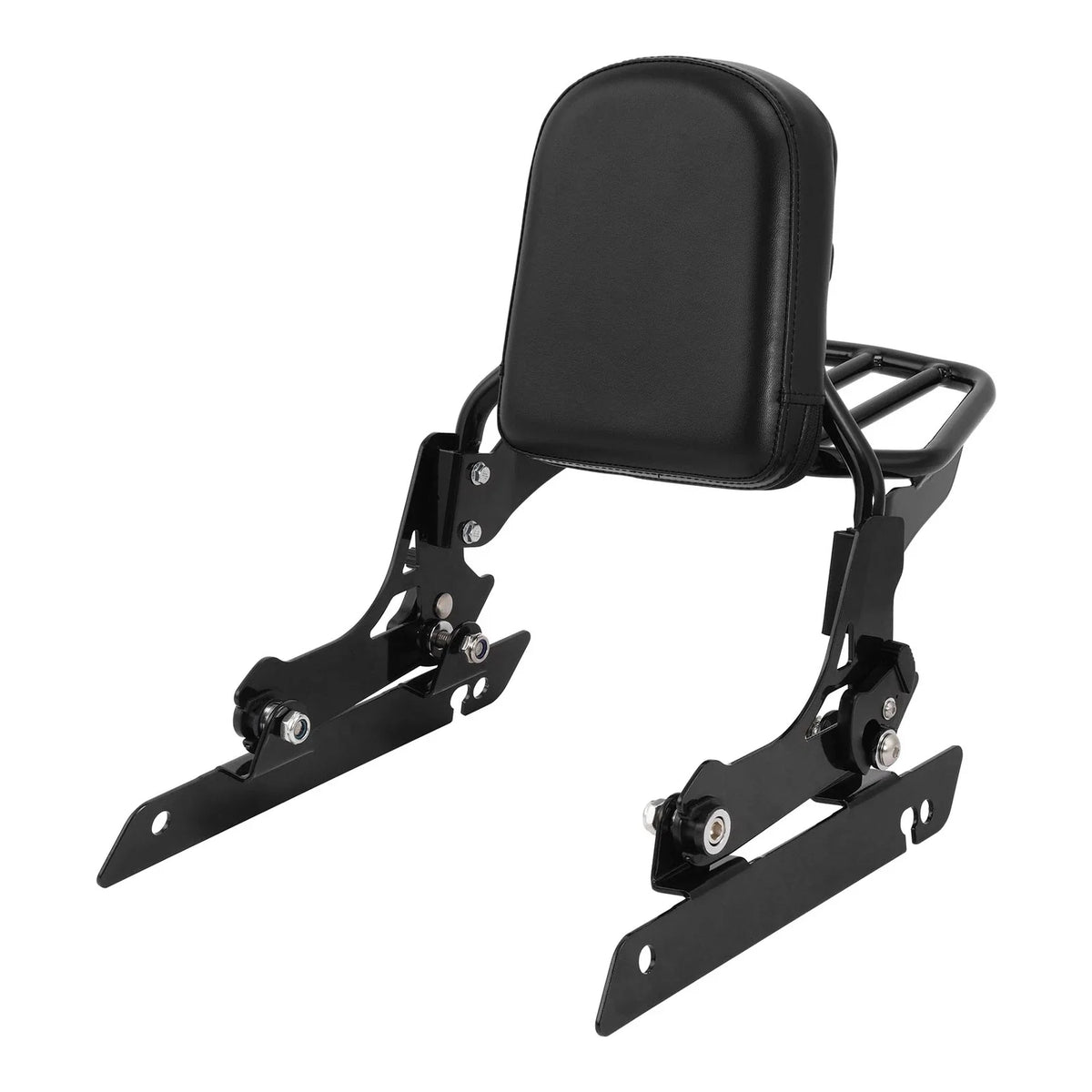 Sissy Bar Backrest Luggage Rack for Harley Dyna Street Bob (2006–2017) Black