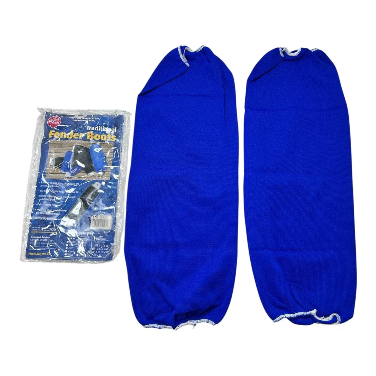 2X Marine Fender Boot Covers for Taylor Made 5003 (Traditional, Blue)