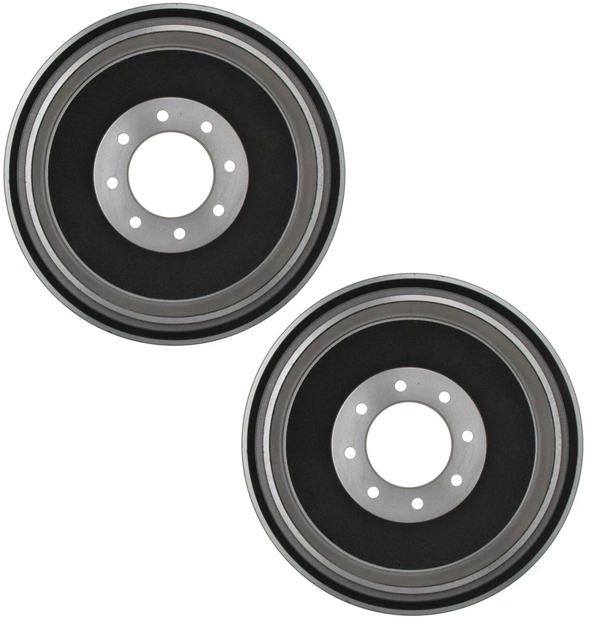 Set of 2 Rear Brake Drums ACDelco Pro for Chevy GMC C2500 (1999–2004)