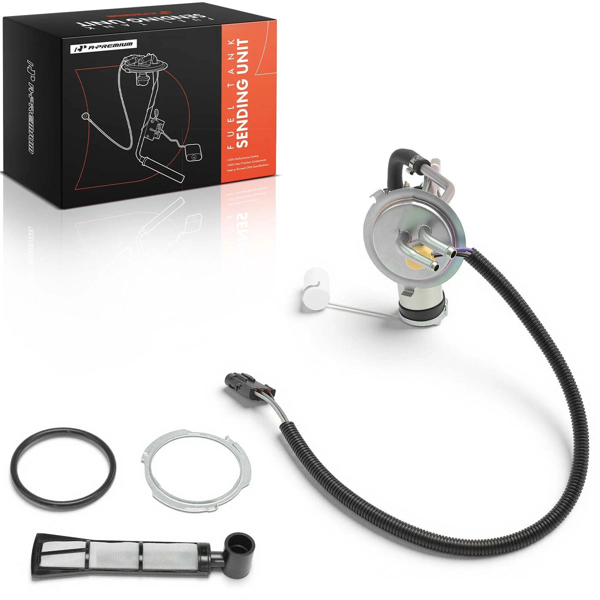 A-Premium Fuel Tank Sending Unit with Gasket for Jeep Comanche (1987–1990)
