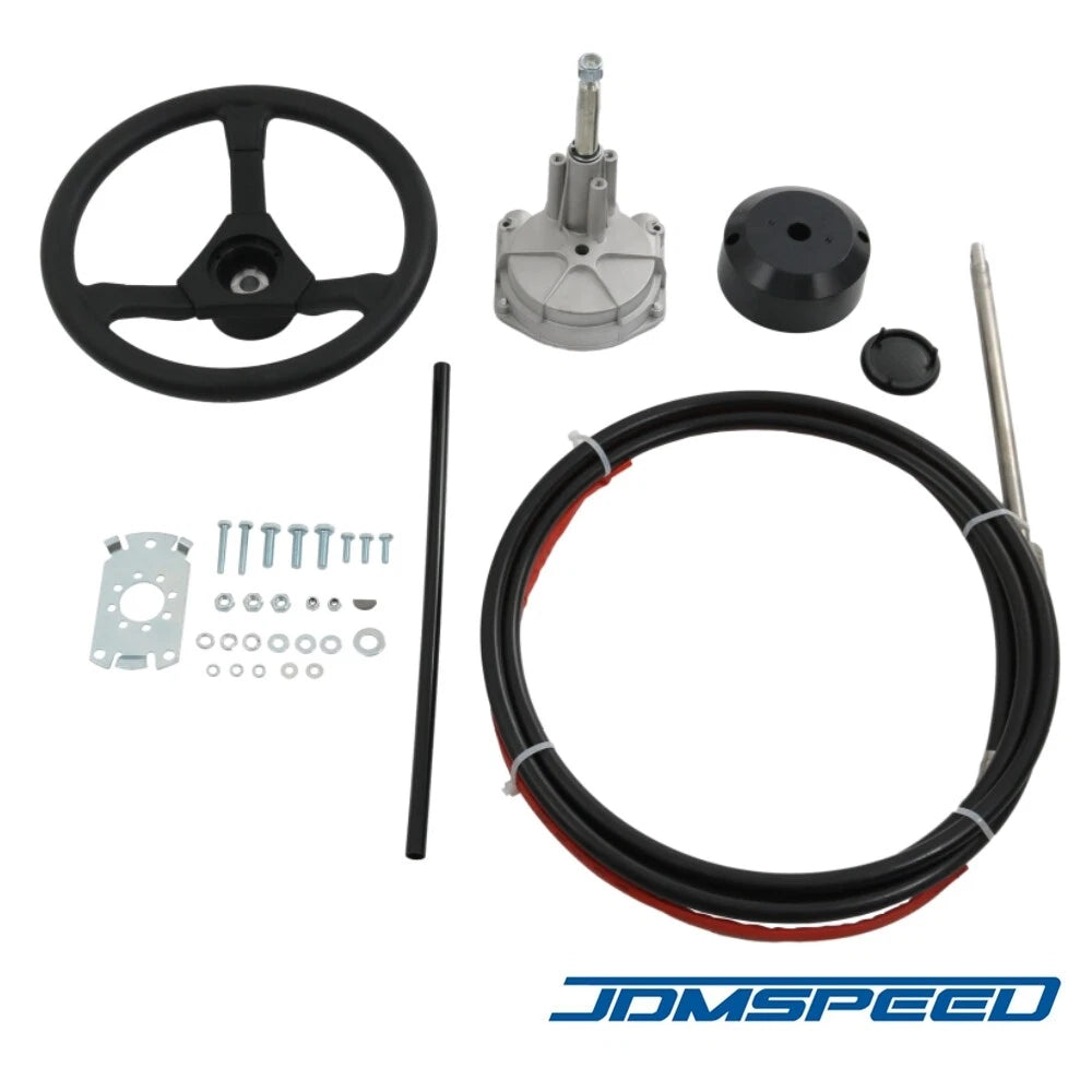 Rotary Steering System Outboard Kit for Boat (14 Ft) SS13714