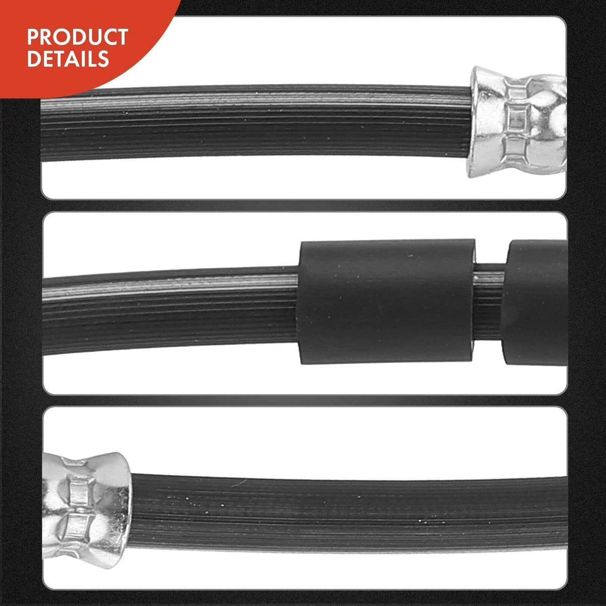 Rear Center Brake Hydraulic Hose for Chevy Colorado GMC Canyon (2009–2012)