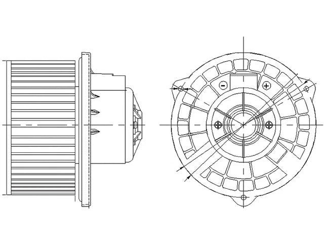 Blower Motor for Kia Sedona (2002–2005) 78942VHYJ