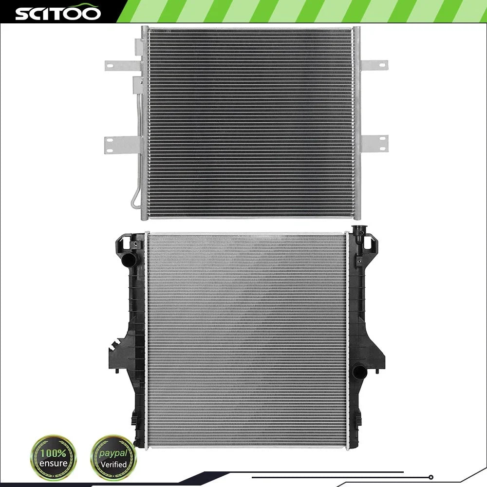 Radiator and A/C Condenser Kit for Dodge Ram 2500 3500 (2003–2009)