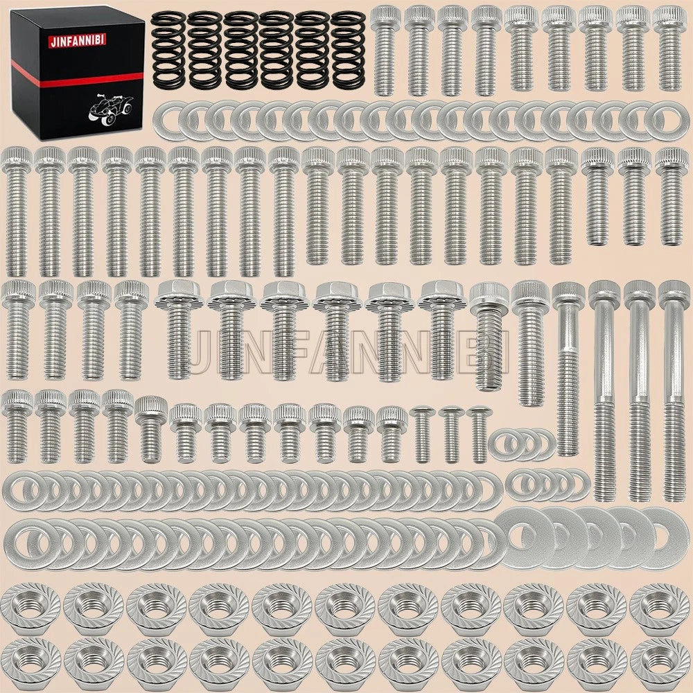 Stainless Steel Engine Bolt Screw Kit for Yamaha Banshee 350 (1987–2006)