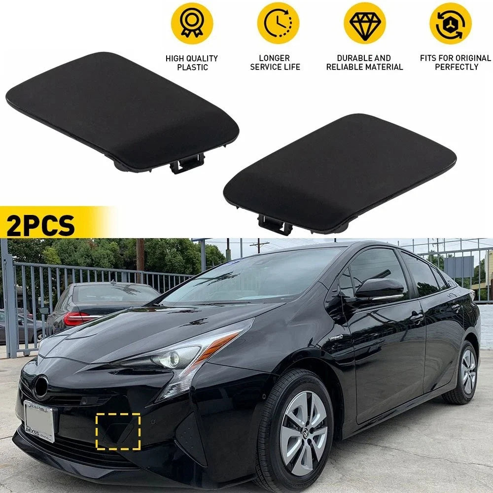 Tow Hook Cover Set for Toyota Prius (2016–2017) - Primed