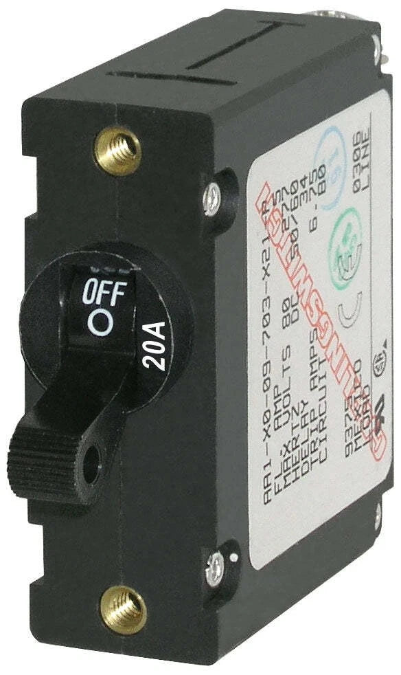 Circuit Breaker 20A for Blue Sea 7212-BSS