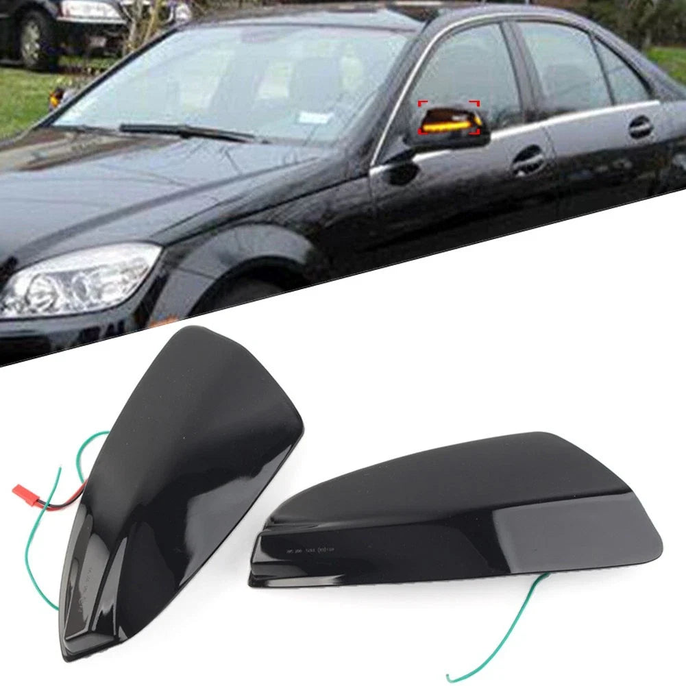 LED Rearview Side Mirror Turn Signal Light for Mercedes Benz C Class (2008–2014)