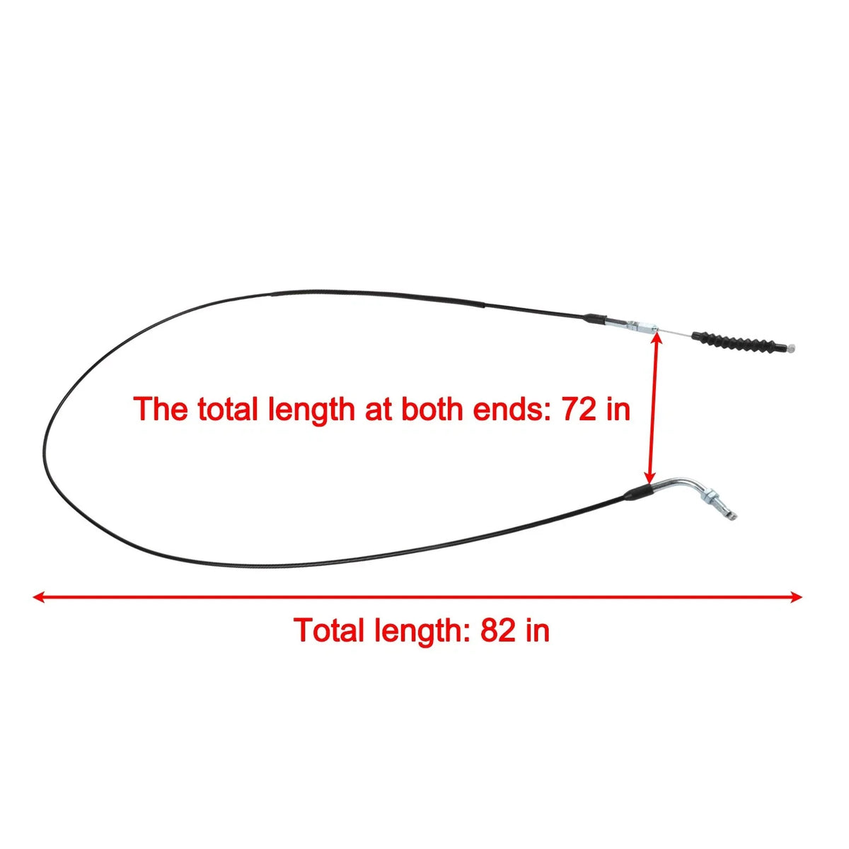 Throttle Cable for Carter 150cc Go Kart (82 Inch Length)