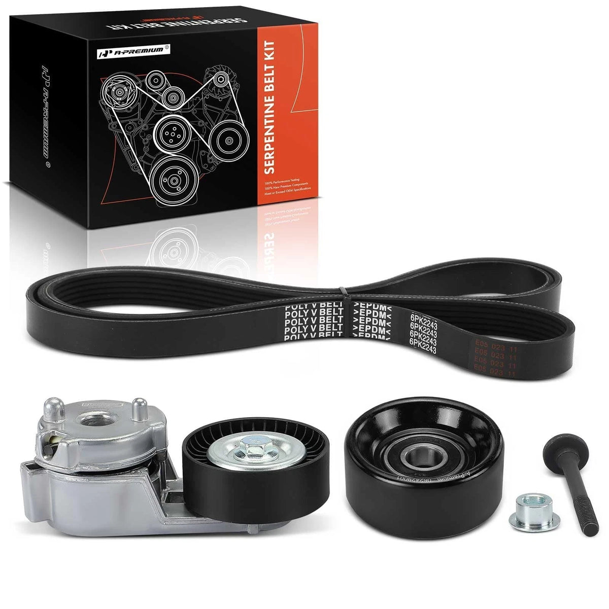 Serpentine Belt Drive Kit for Jeep WJ (1999–2004)