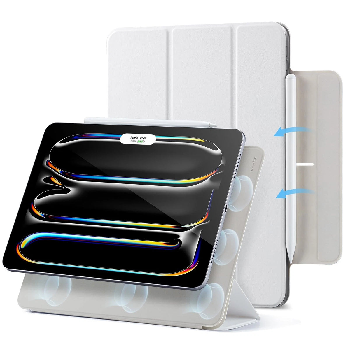 Trifold Stand Case for iPad Pro 11in M5 M4 (2021–2022)