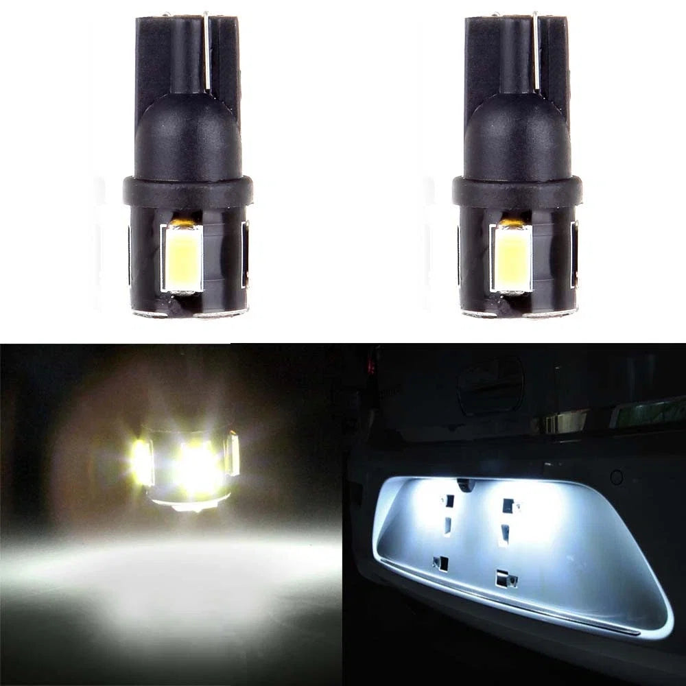 2X T10 194 168 W5W LED Instrument Cluster Light Bulb for Chevrolet Buick