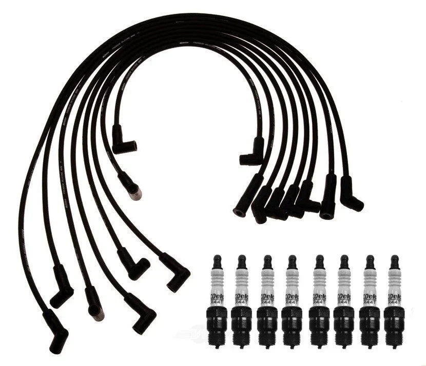 Ignition Wire Set for Chevy 5.7 V8 (1996–2002) - ACDelco 8 Spark Plugs Kit